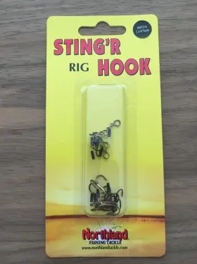 Northland 084948597280 Fishing Tackle - Stingftr Hook Rig 6/card Sht2-6 M17 Northland 084948597280 Fishing Tackle - Stingftr Hook Rig 6/card Sht2-6 M17