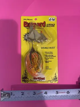 Northland 084948644540 Tackle Buzz-ard Surface Double Buzzer Top Water Buzzard Bait 1/4oz Northland 084948644540 Tackle Buzz-ard Surface Double Buzzer Top Water Buzzard Bait 1/4oz
