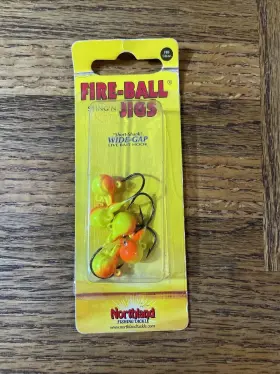 Northland 084948672291 Tackle Fire Ball Sting N Jig Hook 1/8 Fb3-5-108 Sunrise - A-149