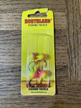 Northland 084948672451 Fishing Tackle Jig Hook 1/4 - Bubblegum Fb4-4-106