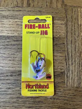 Northland 084948673304 Tackle Fire Ball Stand Up Jig Hook 1/4 - D40