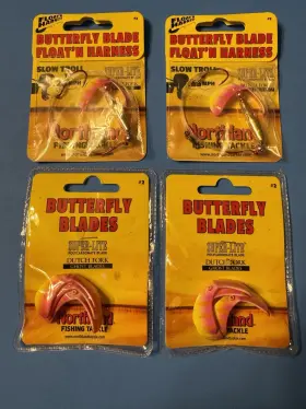 Northland 084948747166 Tackle Butterfly Blade Floatftn Harness Hook #2 Blades Northland 084948747166 Tackle Butterfly Blade Floatftn Harness Hook #2 Blades