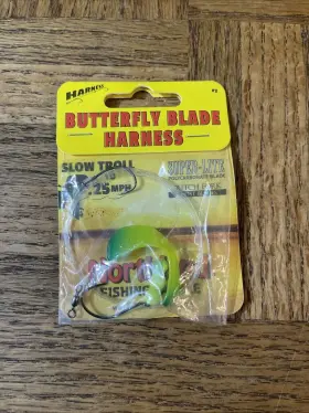 Northland 084948747197 Tackle Butterfly Blade Harness Hook #2 - Bfbh2-pr B-15 Northland 084948747197 Tackle Butterfly Blade Harness Hook #2 - Bfbh2-pr B-15