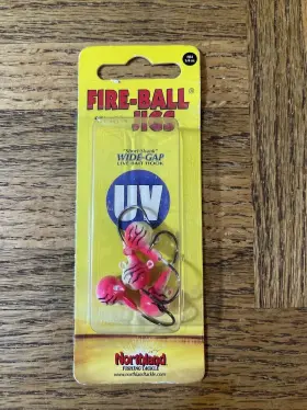 Northland 084948754751 Tackle Fire Ball Sting N Jig Hook 1/4 - Fb4-4-26 Pink Tiger O21 Northland 084948754751 Tackle Fire Ball Sting N Jig Hook 1/4 - Fb4-4-26 Pink Tiger O21