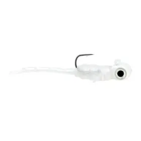 Northland Fishing Tackle Nl-rtbb12-13 Impulse Rigged Tungsten Bloodworm 1/28 Oz Glow White Northland Fishing Tackle Nl-rtbb12-13 Impulse Rigged Tungsten Bloodworm 1/28 Oz Glow White