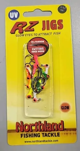 Northland Rzj1-12-99 Tackle Rz Jig Hooks 1/32oz Assorted Colors 12 Pack Free Shipping Northland Rzj1-12-99 Tackle Rz Jig Hooks 1/32oz Assorted Colors 12 Pack Free Shipping