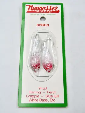 Nungesser 30glo-2rw Spoon Hook #000 - 0324-0007 2-pack For Shad Herring Perch Nungesser 30glo-2rw Spoon Hook #000 - 0324-0007 2-pack For Shad Herring Perch