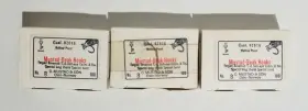 O Mustad & Sons Made In Norway 92616 Vintage 100 Count Beak #8 Cadmium And Tin Plated Hook Lot Of 3 Boxes O Mustad & Sons Made In Norway 92616 Vintage 100 Count Beak #8 Cadmium And Tin Plated Hook Lot Of 3 Boxes