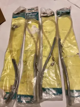 Oberlin Canteen Company 047792713305 Lot Of 4 Packages Snagless Bottom Drift Sinkers 1 2 3 Oz 6 Total