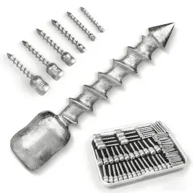 Ojydoiiiy 717929084058 60/80pc Alloy Screw Nail Sinkers For Bass Neko Hover And Wacky Rigs Ojydoiiiy 717929084058 60/80pc Alloy Screw Nail Sinkers For Bass Neko Hover And Wacky Rigs
