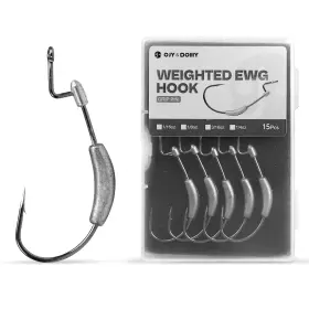 Ojydoiiiy 754191201844 Weighted Swimbait Hooks 3/0 1/16oz Weedless Ewg 15 Pack Ojydoiiiy 754191201844 Weighted Swimbait Hooks 3/0 1/16oz Weedless Ewg 15 Pack