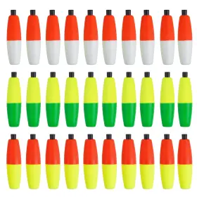 Orootl Flotas-ss-2in-30pc Fishing Bobbers Floats For Catfish Peg Catfishing Cigar Foam Slip