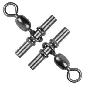 Orootl Jdys081-t Swivel-60pcs-2# Fishing Cross Line 3 Way Swivel 60pcs Tshape Sleeve Swivels For Deep Drop Rigs H Orootl Jdys081-t Swivel-60pcs-2# Fishing Cross Line 3 Way Swivel 60pcs Tshape Sleeve Swivels For Deep Drop Rigs H