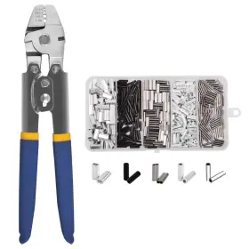Orootl Jdys248-blue Fishing Crimping Tool Line Kit Stainless Silver