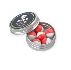 Oros 860009088078 Strike Indicator 6-pack Small Red And White