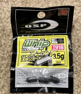 Osp 573189523975 Sinker Whip Tungsten 3.5 Grams 3 Piece 3975 O.s.p. Tg Osp 573189523975 Sinker Whip Tungsten 3.5 Grams 3 Piece 3975 O.s.p. Tg