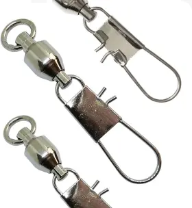 Outsport 313048792753 Fishing Ball Bearing Swivel Split Ring Fast Link Lures Stainless Outsport 313048792753 Fishing Ball Bearing Swivel Split Ring Fast Link Lures Stainless