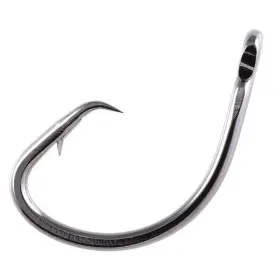 Owner 054831000777 Mutu Circle Fishing Hook Strong Black Chrome Owner 054831000777 Mutu Circle Fishing Hook Strong Black Chrome