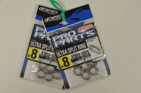 Owner 4180-084 Two 2 Packs Ultra Split Rings-size #8-240# Test -model - Japan