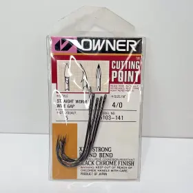 Owner 5103141 Cutting Point Straight Worm Wide Gap Xxx Strong Round Bend 5103-141 Size 4