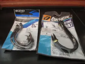 Owner 5127-201 5134-2082 Jobu Big Game 10/0 Hooks &pack Of 3 Needle Point Owner 5127-201 5134-2082 Jobu Big Game 10/0 Hooks &pack Of 3 Needle Point