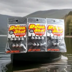 Owner 5155-028 3pks 1/8th Oz 7ct Drop Down Shot Sinker Weight Bass Trout Fishing Japan Owner 5155-028 3pks 1/8th Oz 7ct Drop Down Shot Sinker Weight Bass Trout Fishing Japan