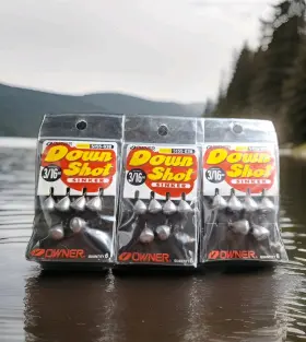 Owner 5155-038 3pks 3/16th Oz 6ct Drop Down Shot Sinker Weight Bass Trout Fishing Japan Owner 5155-038 3pks 3/16th Oz 6ct Drop Down Shot Sinker Weight Bass Trout Fishing Japan