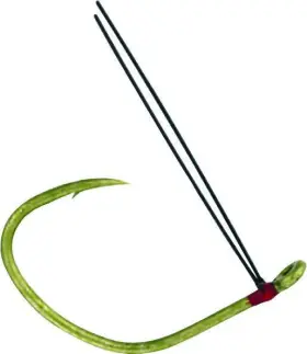 Owner 5172-096 Wacky Bass Hook With Weed-guard Size 2 Needle Point