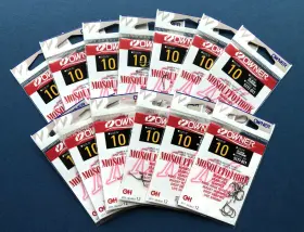 Owner 5177-011 13 Packs Drop Shot Mosquito Hook Size 10 Super Needle Point 12 Pc