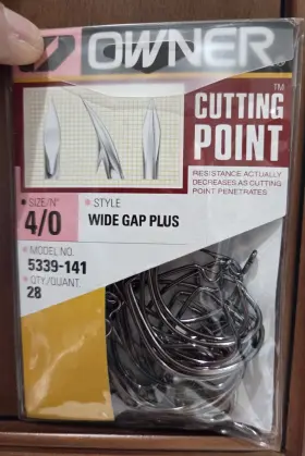 Owner 5339-141 New 28ct. Wide Gap Plus Pro Pack 4/0