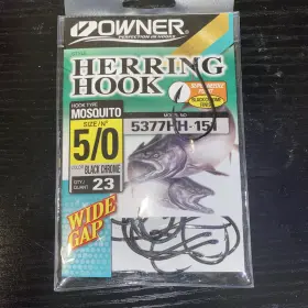 Owner 5377hh-151 Size 5/0 Mosquito Herring Hooks 23 Pack Steelhead Trout Salmon Owner 5377hh-151 Size 5/0 Mosquito Herring Hooks 23 Pack Steelhead Trout Salmon