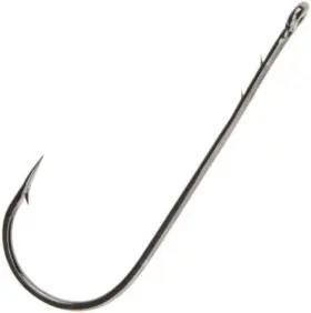 Owner American 054831000265 Straight Shank Worm Hook 6-pack 1/0 Black Owner American 054831000265 Straight Shank Worm Hook 6-pack 1/0 Black