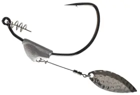 Owner American 054831010998 Beast Flashy Swimmer Silver 10/0 5164-122