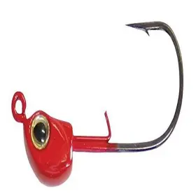 Owner American 054831011919 5150r-023 Ultrahead Inshore Jighead 1/8 Oz 3/0 Hook Red Multi Size