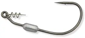 Owner American 054831090235 Weighted Twistlock Black Chrome Hook With Centering Pin Size