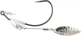 Owner American 5188-104 5164 Willowleaf Flashy Swimmer With 2 Per Pack 1/0 1/8-ounce Silver