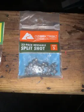 Ozark Trail 938134923688 Split Sinkers Weights Size 5 22 Pack Ozark Trail 938134923688 Split Sinkers Weights Size 5 22 Pack