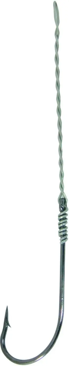 P-line 750163005 P-line Psth6/05 Black Nickle Salmon Trolling Hook 5.5 Inch 6/0 With Wire 3 Pk