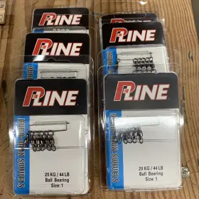 P-line Bbsr1 6pc P-line Dura-max Swivels Size 1 Ball Bearing 44lb