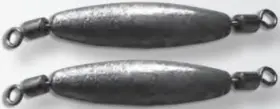 P-line / G/pucci & Sons Plbw-23/4 P-line Bobber Weight Lead 2 Per Pack P-line / G/pucci & Sons Plbw-23/4 P-line Bobber Weight Lead 2 Per Pack