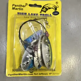 Panther Martin 20-mdt-ssh High Lake Troll Rig 1.5oz Silver Blue Freshwater Trout Salmon