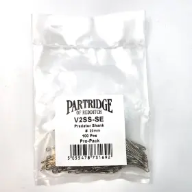 Partridge 055478731692 V2ss-se Predator Shank - 20mm 100 Pro Pack Fly Tying