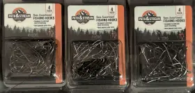 Path & Stream 672125087060 Fishing Hooks 40 Assorted