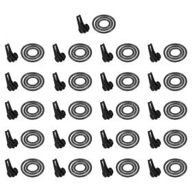 Patikil Pta240326tt000168eu Fishing Hook Keeper 21 Pack Plastic Fish Lure Bait Holder Accessorie