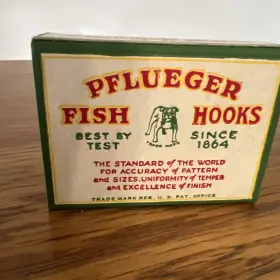 Pfleuger 15120-g Vintage Pflueger Aberdeen Pelican Fish Hooks Qty 100