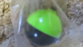 Plastilite Hp7gb Floats Fishing 2 Inch New 12 Green/black Free Shipping