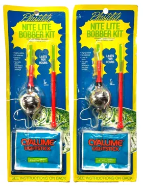 Plastilite Nlsr-4 Set Of 2 Nite Lite Bobber Kit Disco Ball Nlsr4 Lasts For Hours