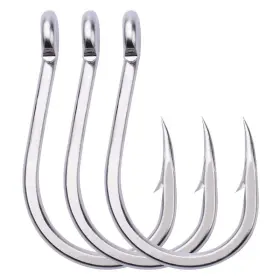 Proberos B0756853pz Fishing Hooks Extra Strong Stainless High Carbon Steel Jigging Jigs