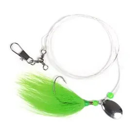 Prook Cr03 Captains Flounder/fluke Rig Lime Green Prook Cr03 Captains Flounder/fluke Rig Lime Green
