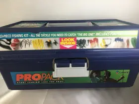 Propack 083941041608 New Fishing Box 103 Piece Kit Fish Like The Pros Propack 083941041608 New Fishing Box 103 Piece Kit Fish Like The Pros
